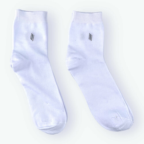 мужские носки мини, белые