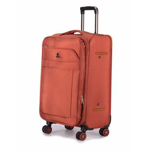 мужской чемодан 4 roads, оранжевый
