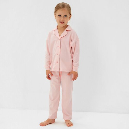пижама minaku для девочки, розовая