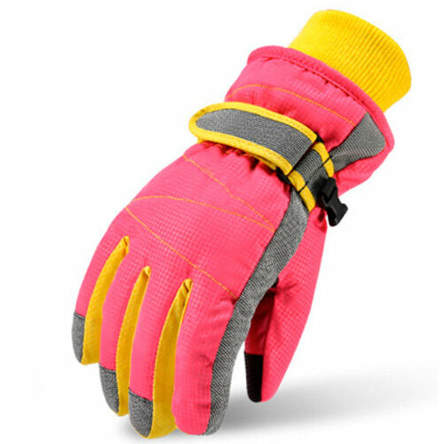 женские сноубордические перчатки lambushka, розовые