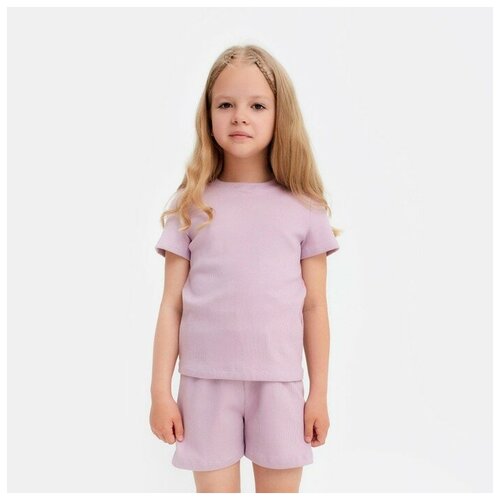 пижама kaftan для девочки, фиолетовая