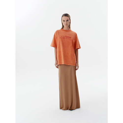 женская футболка latrika, оранжевая