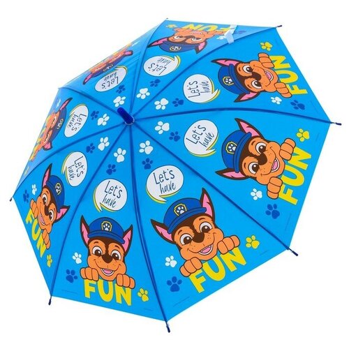 зонт paw patrol для мальчика, голубой