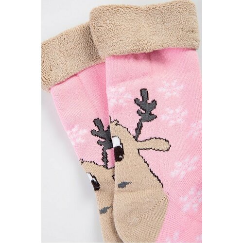 женские носки sandra, розовые