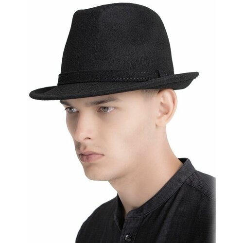 мужская шляпа русь модерн, черная