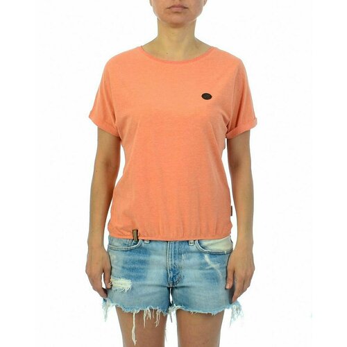 женская футболка с коротким рукавом naketano, оранжевая