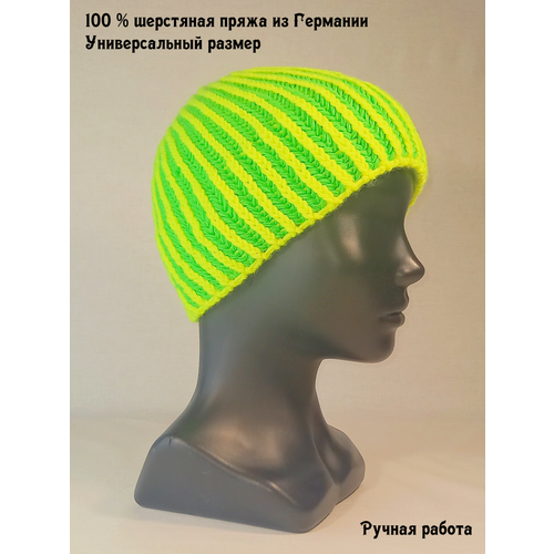 женская вязаные шапка speranskaya, желтая