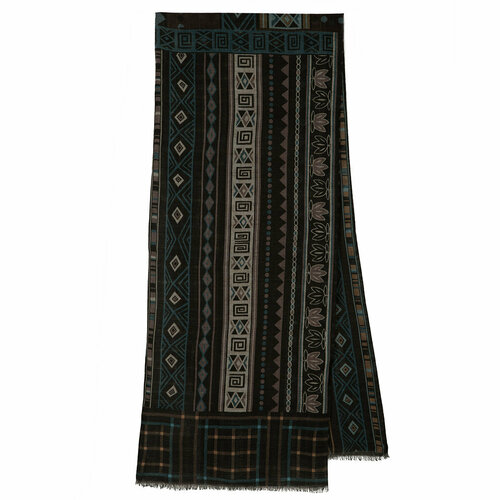 мужской шерстяные шарф павловопосадская платочная мануфактура, бежевый