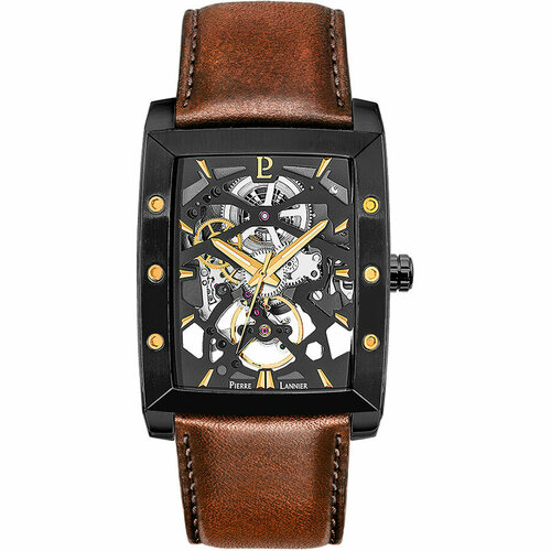 мужские часы pierre lannier, черные