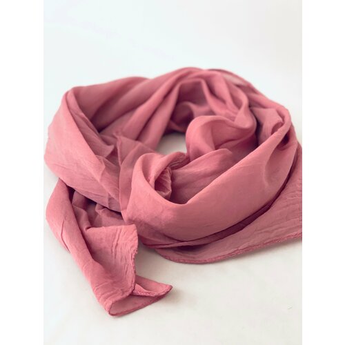 женский шелковые шарф kikka mia, розовый