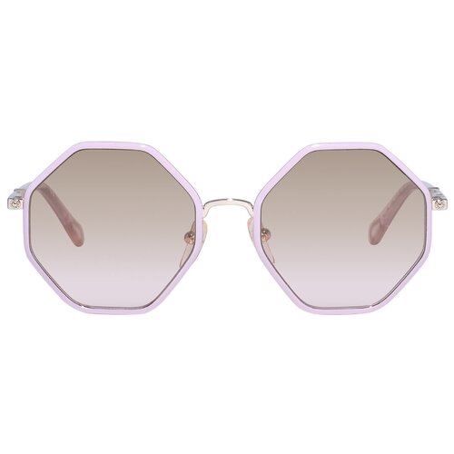 солнцезащитные очки chloe, лиловые