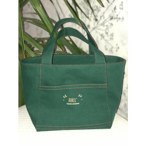 женская сумка-шоперы abrel, зеленая