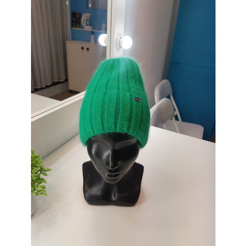 женская вязаные шапка julia, зеленая