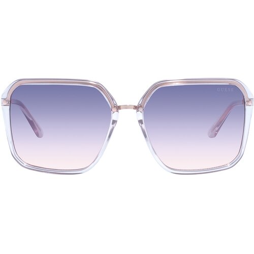 женские солнцезащитные очки guess, фиолетовые