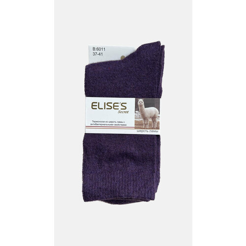женские носки elise’s secret, фиолетовые