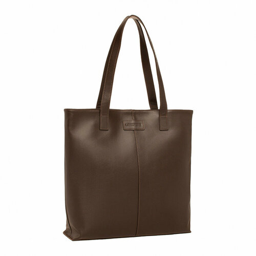 женская сумка-шоперы lakestone, коричневая