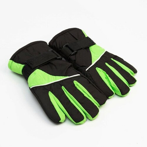перчатки теропром для мальчика, зеленые