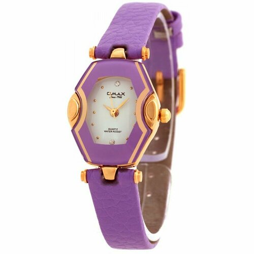 женские часы omax, фиолетовые