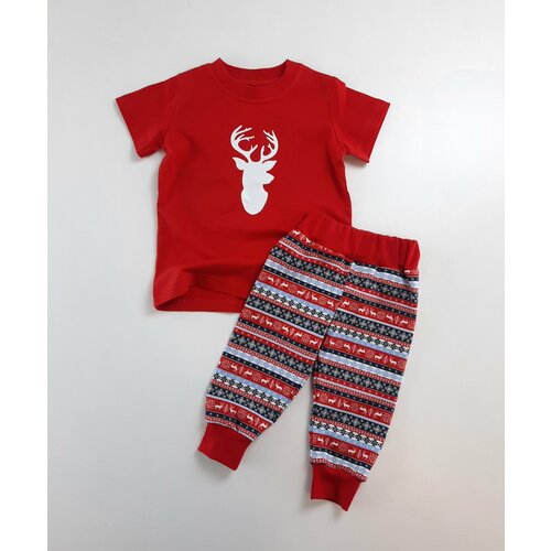 пижама frolov46 для мальчика, красная