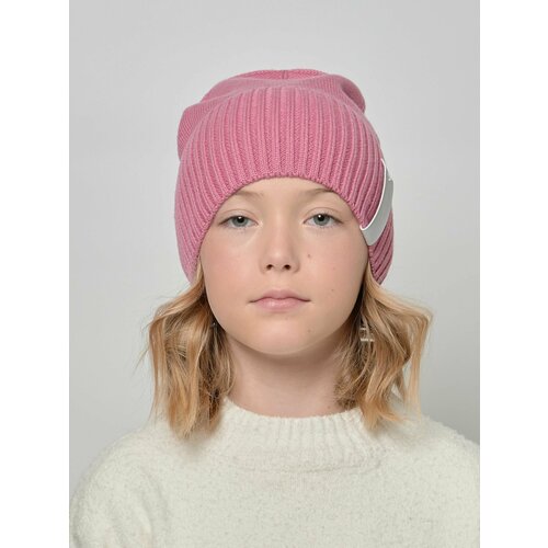 женская вязаные шапка андерсен, розовая