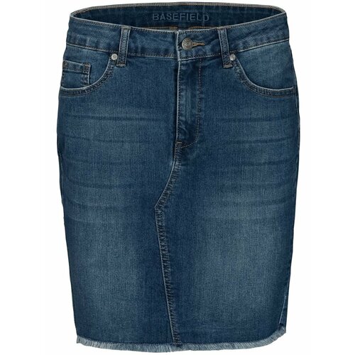 женская джинсовые юбка basefield, синяя