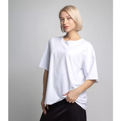 женская футболка с коротким рукавом dommod, белая