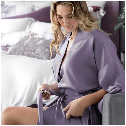 женский халат togas, фиолетовый