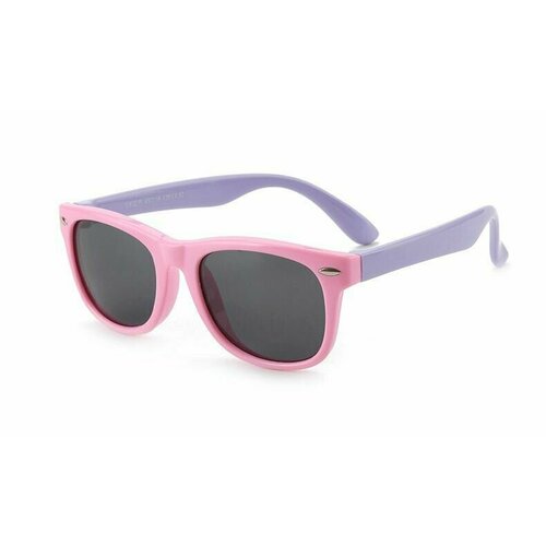 солнцезащитные очки fancy fashion для девочки, фиолетовые