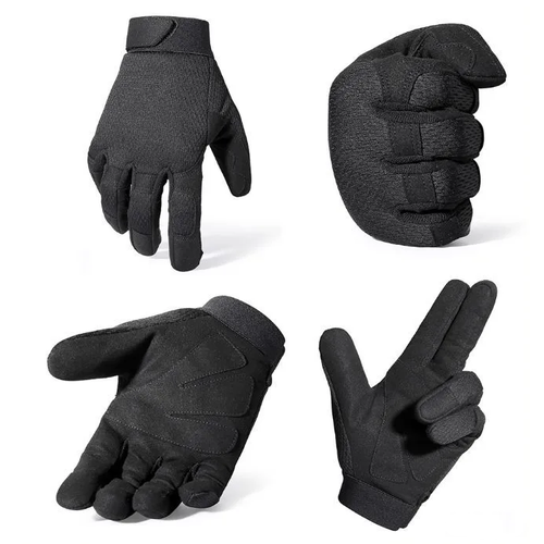 мужские перчатки без бренда, черные