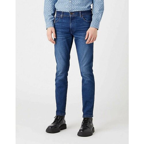 мужские джинсы wrangler, синие