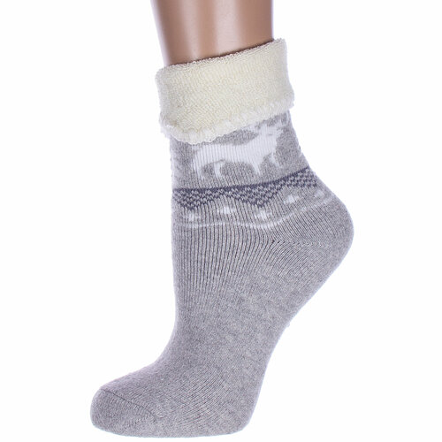 женские носки hobby line, серые