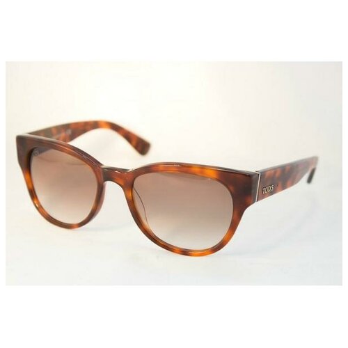 женские солнцезащитные очки tod’s, коричневые
