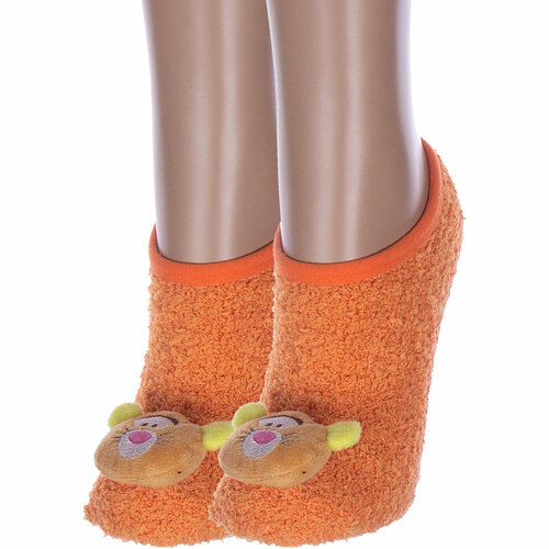 женские носки hobby line, оранжевые