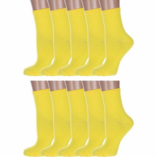 женские носки hobby line, желтые