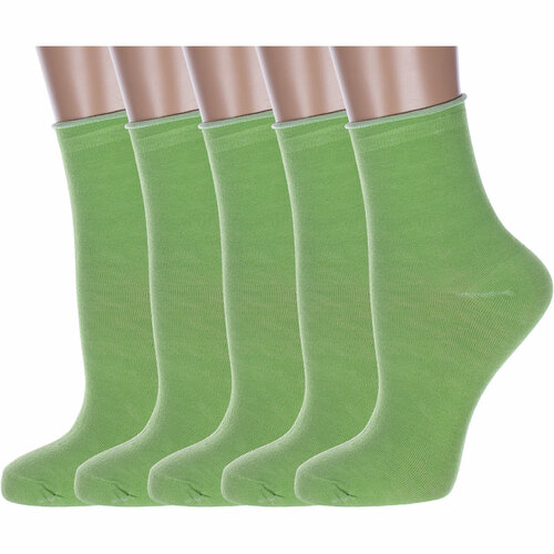 женские носки hobby line, зеленые