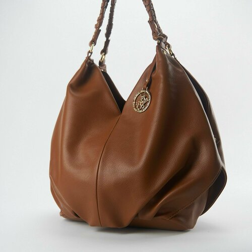 женская сумка для обуви beverly hills polo club, коричневая