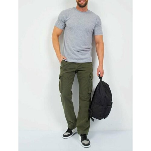 мужские брюки карго f5, зеленые