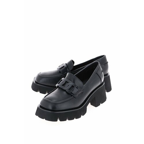 женские туфли на платформе baden, черные