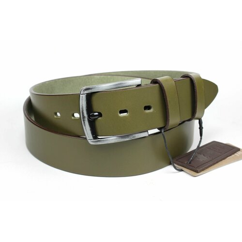 мужской кожаные ремень premium belt, зеленый