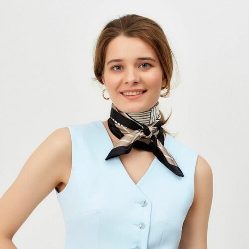женский шелковые шарф promarket, черный