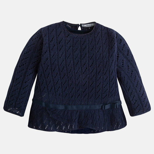 свитер удлиненные mayoral для девочки, синий