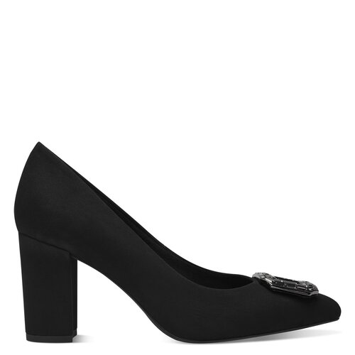женские туфли-лодочки marco tozzi, черные