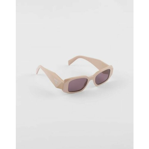 женские солнцезащитные очки prada, розовые