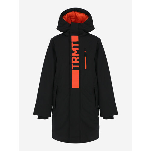 сноубордические куртка termit для мальчика, черная