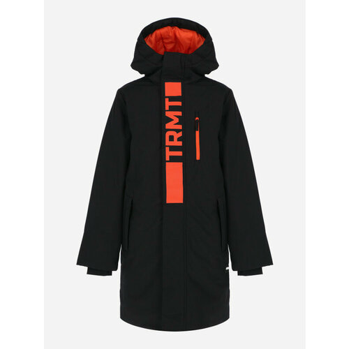 сноубордические куртка termit для мальчика, черная