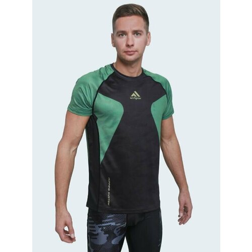 мужская спортивные футболка iamfighter, зеленая