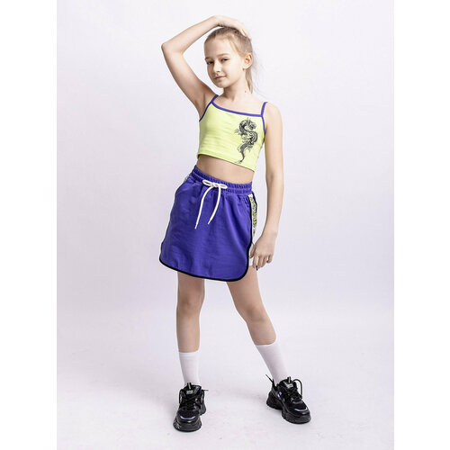 спортивные юбка batik для девочки, фиолетовая