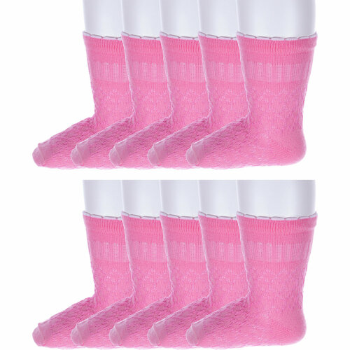 носки алсу для девочки, розовые