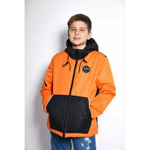 куртка aurorastar для мальчика, оранжевая