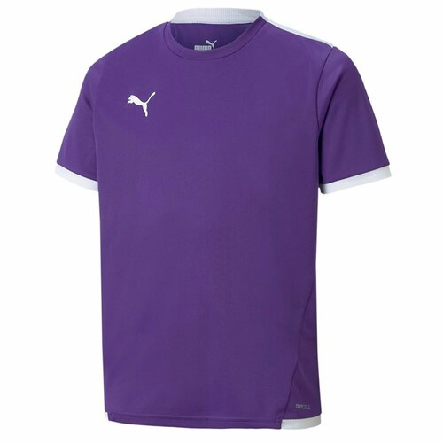 спортивные футболка puma для мальчика, фиолетовая